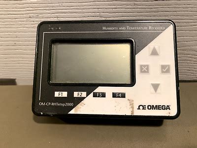 omega temperature and humidity recorder.